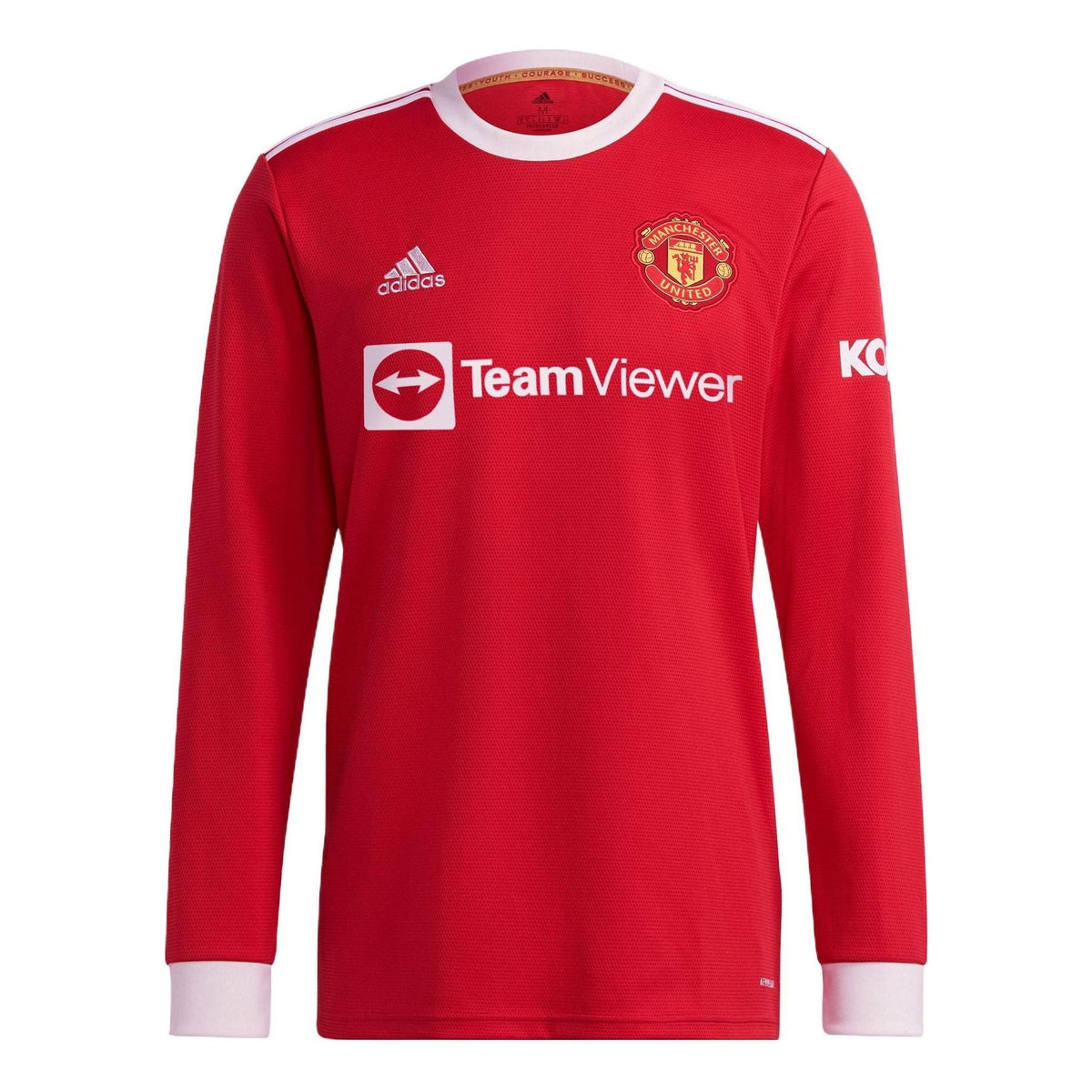 adidas Manchester United 21/22 Long Sleeve Home 'Red' GR3779