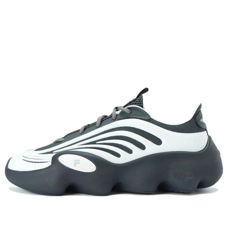 (WMNS) FILA FUSION Ray 3 Sport Shoes 'White Grey' T12W321105FDB