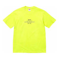 Supreme Standard T-Shirt 'Yellow' SUP-SS24-032