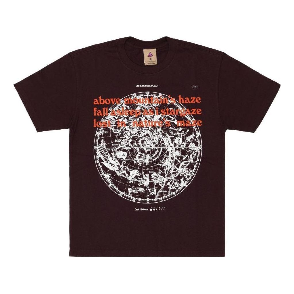 Nike x ACG Stargaze T-shirt Asia Sizing 'Deep Burgundy' DC4087-643
