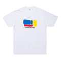 Men's UNDEFEATED Abstract Tee Printing Short Sleeve White 80108-WHITE