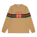Gucci Long Sleeve New Logo T-Shirt 'Camel' 581903-XJET2-2094