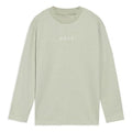 Li-Ning Embroidered Loose Round Neck Long Sleeves Top 'Chlorophyll' AHSS130-1