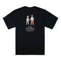 New Balance Men's New Balance x ZERO PER ZERO Crossover Limited Cartoon Character Short Sleeve Black NEA3V973-BK