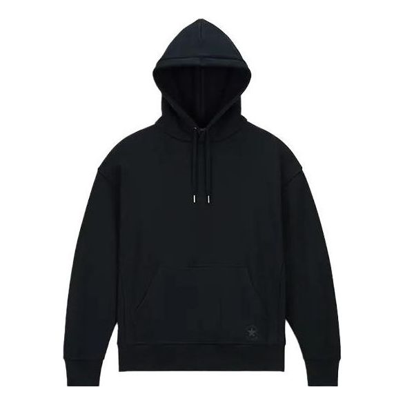 Converse Gold Standard Loose-Fit Pullover Hoodie Asia Sizing 'Black' 10025917-A01