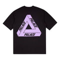 PALACE Tri-To-Help limited Purple Triangle Short Sleeve Unisex Purple P18TS232