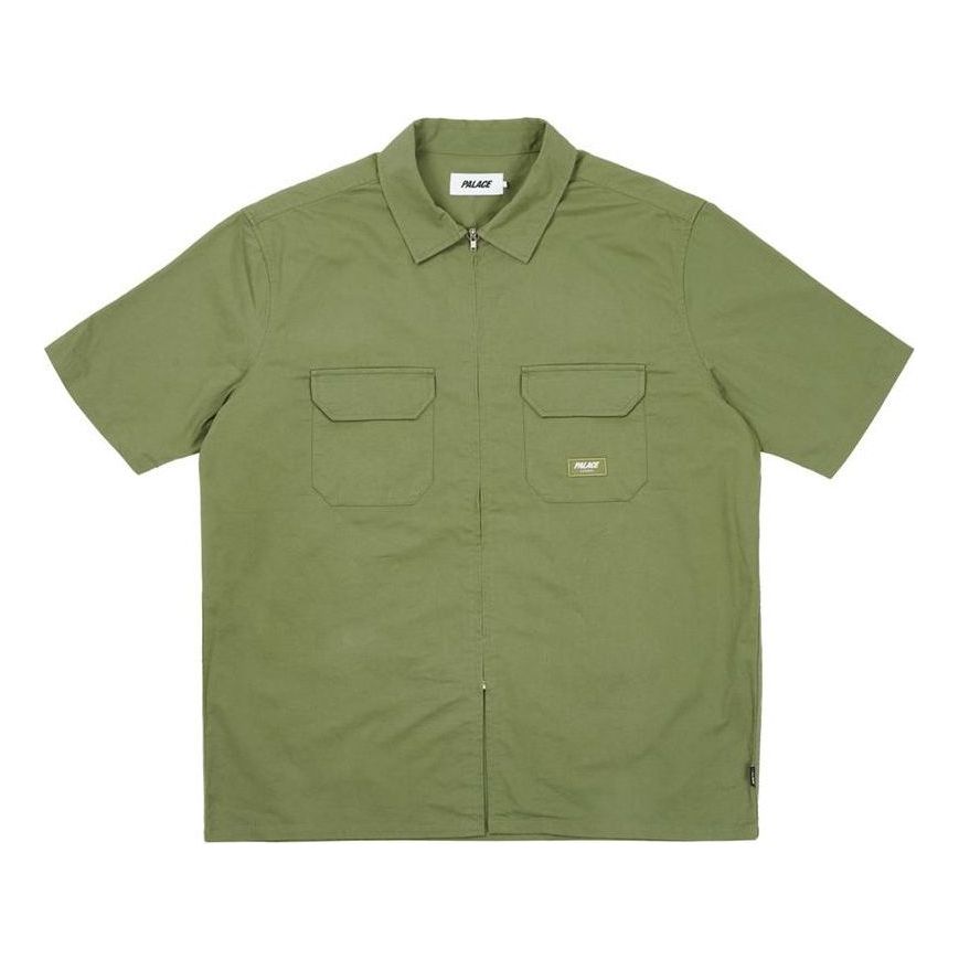 Palace D-man Shirt 'Olive' P26SH036