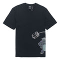adidas originals x PIXAR Crossover Logo Printing Round Neck Short Sleeve Black HD9083