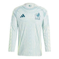 adidas Mexico 24 Long Sleeve Away Soccer Jersey Asia Sizing Asia Sizing 'Linen Green' IP6387