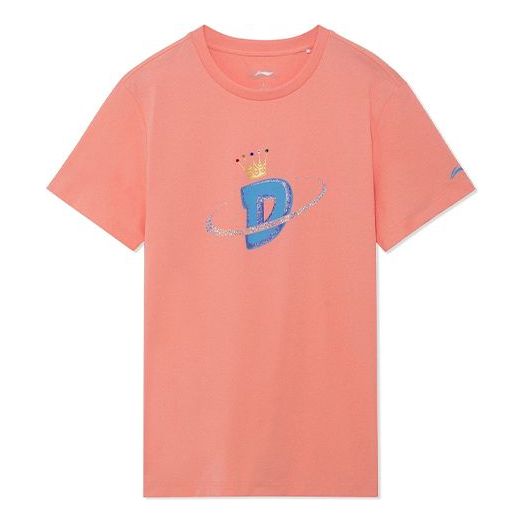 Li-Ning x Ding-Ning Table Tennis Tee 'Fluorescence Orange' AHSS447-1