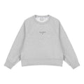(WMNS) New Balance Casual Sports Alphabet Printing Pullover Round Neck Hoodie light grey 5CC13022-GR