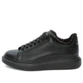 Alexander McQueen Oversized Sneaker 'Black Wool' 604228WHVJX1000