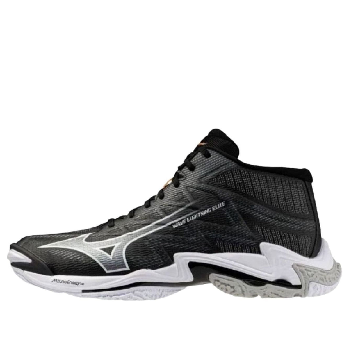 Mizuno Wave Lightning Elite Mid 'Black White' V1GA260552