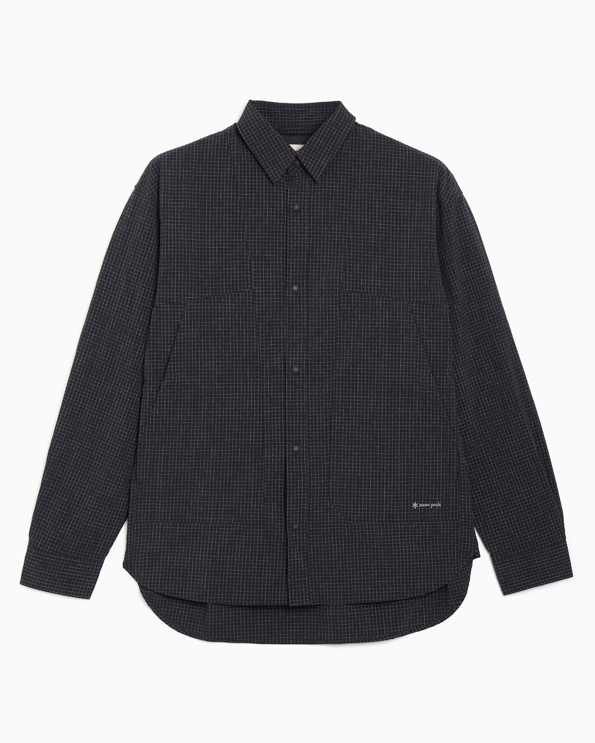 Camisa de cuadros Relaxed Snow Peak Kasuri Ripstop para hombre