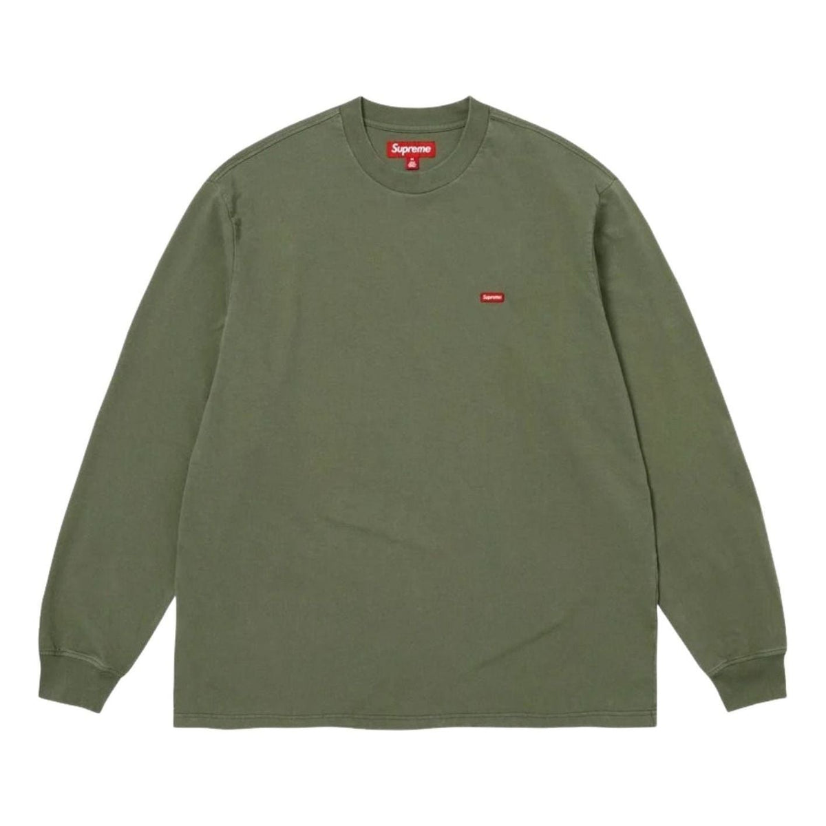 Supreme SS26 Small Box L/S T-Shirt 'Dark Olive' SUP-SS26-017-DRKOLV
