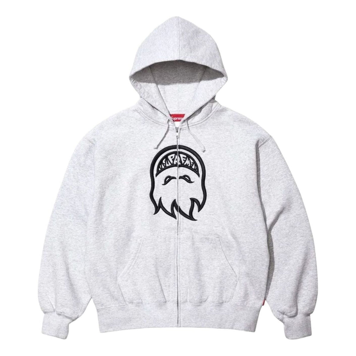 Supreme x Spitfire SS26 Zip-Up Hooded Sweatshirt 'Grey' SUP-SS26-337-GRY
