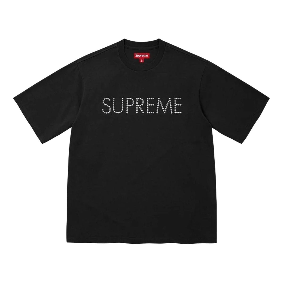 Supreme FW26 Hearts Studded S/S T-Shirt 'Black' SUP-FW26-081-BLK - Supreme Professional Edition